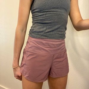 BLUSH LULU LEMON SHORTS